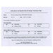 The back of the pattern listing floss requirements and design information. 