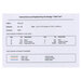The back of the pattern listing floss requirements and design information. 
