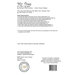 Back of the pattern listing project requirements. 