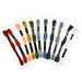 Set of cross stitch floss in various colors, labeled 4th of July Rules, on a white background.