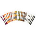 Image of a cross stitch floss set titled Autumn in the City, featuring vibrant threads in autumnal colors.