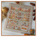 The completed project staged with coordinating autumn decor.