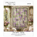 Cover of City Lights – Spring quilt pattern staged in a high tea room with a shabby theme.