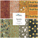 A collection of Halloween-themed fabric patterns, featuring ghosts, pumpkins, and playful designs.