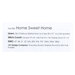 The back of the pattern listing the stitch count, floss needed, and pattern information.