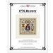 Front cover of the 1776 Bunny cross stitch pattern.