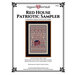 Image of the Red House Patriotic Sampler pattern cover.