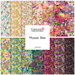 Collage of mosaic yardage fabrics from the Mosaic Bee collection for Timeless Treasures Fabrics.