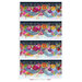 Vibrant warm tone border stripe with Celtic knots and florals.