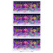 Purple tone border stripe with Celtic knots and florals.
