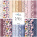 Collage of the available yardage fabrics from the Twilight on the Prairie fabric collection.
