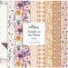 Collage of the Cream One Yard Bundle from the Twilight on the Prairie fabric collection.