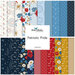 Collage of the available yardage fabrics from the Patriotic Pride fabric collection.
