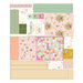 Project panel for a pink-scale backpack with retro illustrations.