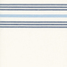Swatch of the toweling, a natural cream color with blue striping.