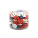 The USA mix button pack in it's packaging. 