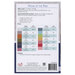 The back of the Home of the Free cross stitch pattern listing floss requirements and pattern information.