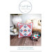 Front cover of the pattern featuring the completed project finished as a pillow.