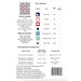 Back of the pattern listing project requirements. 