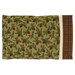 The completed Magic Pillowcase colored in earthy neutral fabrics from the Northwoods Lodge collection by Moda Fabrics, isolated on a white background. 