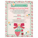 An invitation for the strawberry crush sew along. 