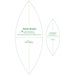 A digital mock up of the Lori Holt Seed Ruler. 