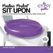 The Sit Upon perfect posture with pump in its packaging. 