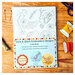 The front of the folk birds stick and stitch embroidery designs transfer sheets. 