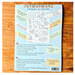 The back of the folk birds stick and stitch embroidery designs transfer sheets. 