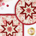 A close up shot of both the round and square hot pads, demonstrating stitching and binding details.