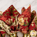 A super close up on the napkins, demonstrating fabric and color details.
