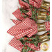 A close up on the napkins, demonstrating fabric and color details.