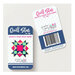 The quilt star needle minder in its packaging, showing off the front and back. 