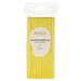 Sunshine yellow bias tape in packaging labeled Bohin iron on quilting bias, isolated on a white background.