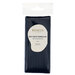 Dark blue bias tape in packaging labeled Bohin iron on quilting bias, isolated on a white background.