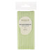 almond green bias tape in packaging labeled Bohin iron on quilting bias, isolated on a white background.