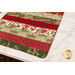 A super close up on the mat demonstrating fabric prints and color details.