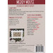 Cover image of “Merry Mouse” cross-stitch pattern by Lindsey Weight, with supplies and floss colors listed.
