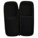 image of the opened case featuring 2 side mesh pockets