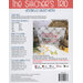 Pattern cover for “The Stitcher’s Trio” by Lindsey Weight, showing stitch counts and thread info.