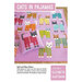 Cover of the finished Cats in Pajamas quilt and pillow in a pink background fabric.