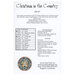 The back of the pattern with floss requirements and finishing information. 