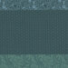 Aqua fabric with a distinctive striped design with 8 unique coordinating patterns, including florals, stripes, leaves, and other classic motifs.