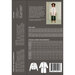 Back of pattern with a sizing chart, and suggested notion, technique, and fabric lists.