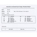 The back of the pattern listing floss requirements and design information. 
