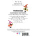 The back of the pattern showing product info and fabric requirements.