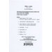 The back of the pattern with project requirements.