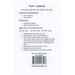 The back of the pattern with project requirements.