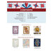 Inside contents page of the different quilts and what pages their diagrams are on.