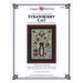 front cover of the Strawberry Cat cross stitch pattern.
